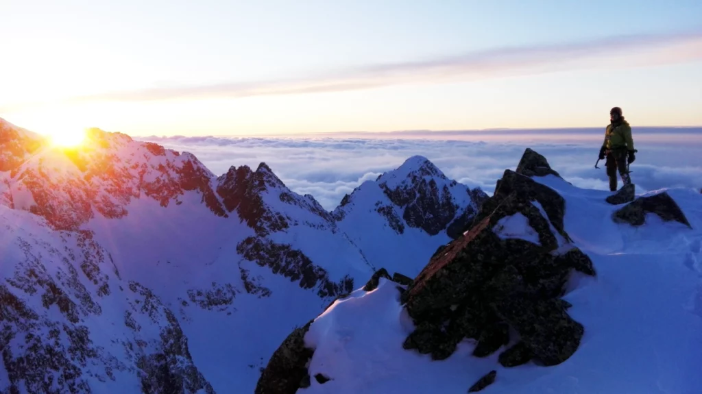 winter mountaineering course