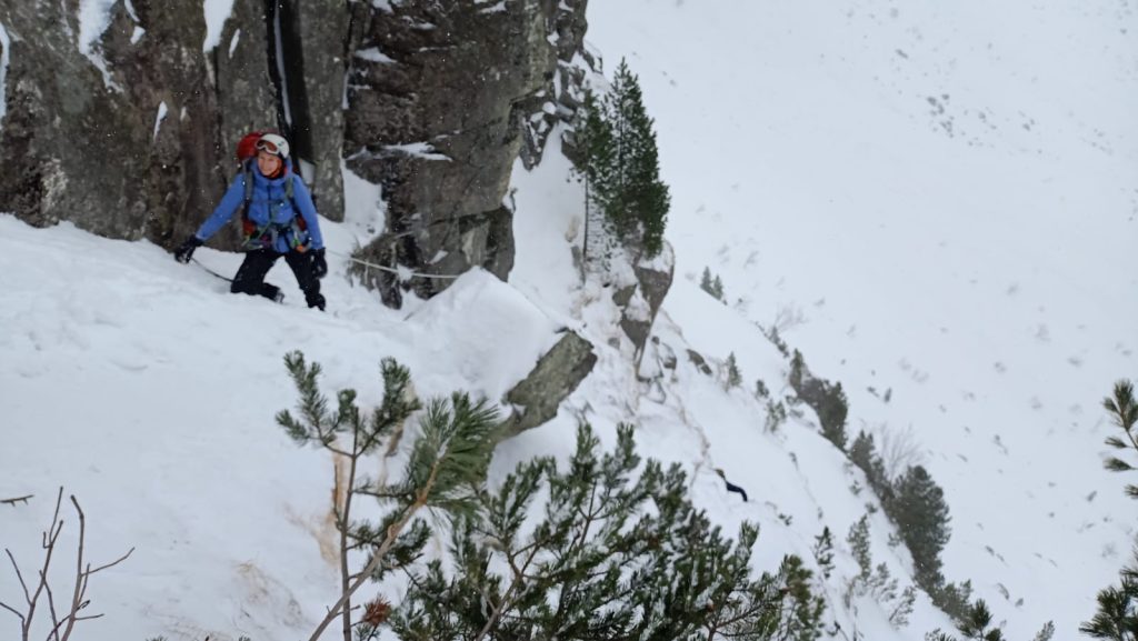 winter mountaineering course