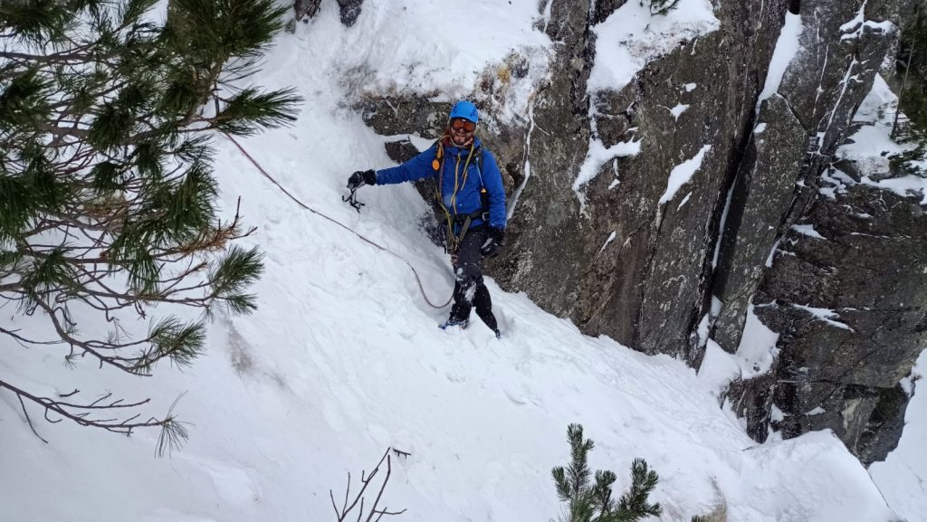 winter mountaineering course