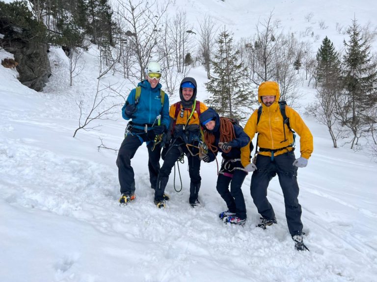 winter mountaineering course