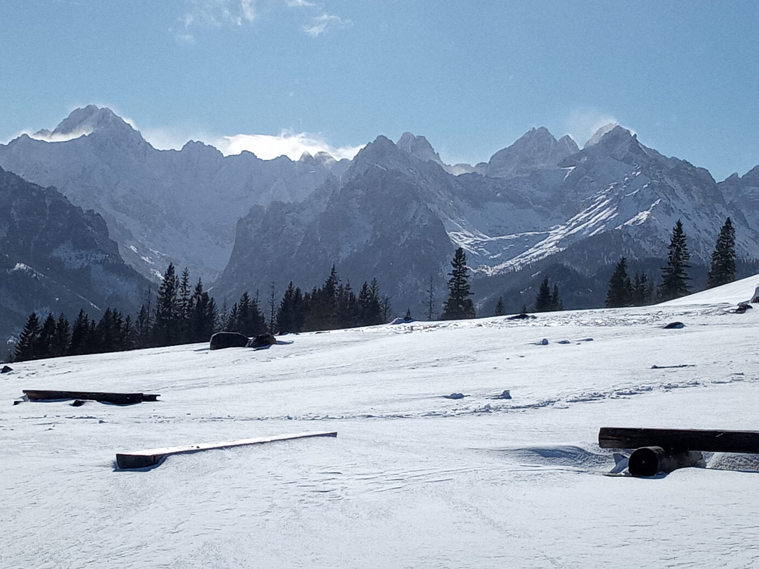 Tatra Mountains in the sun