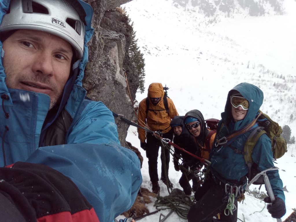 winter mountaineering course