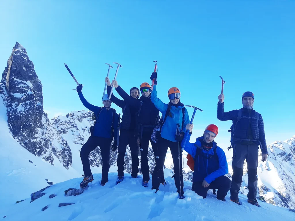 winter mountaineering course